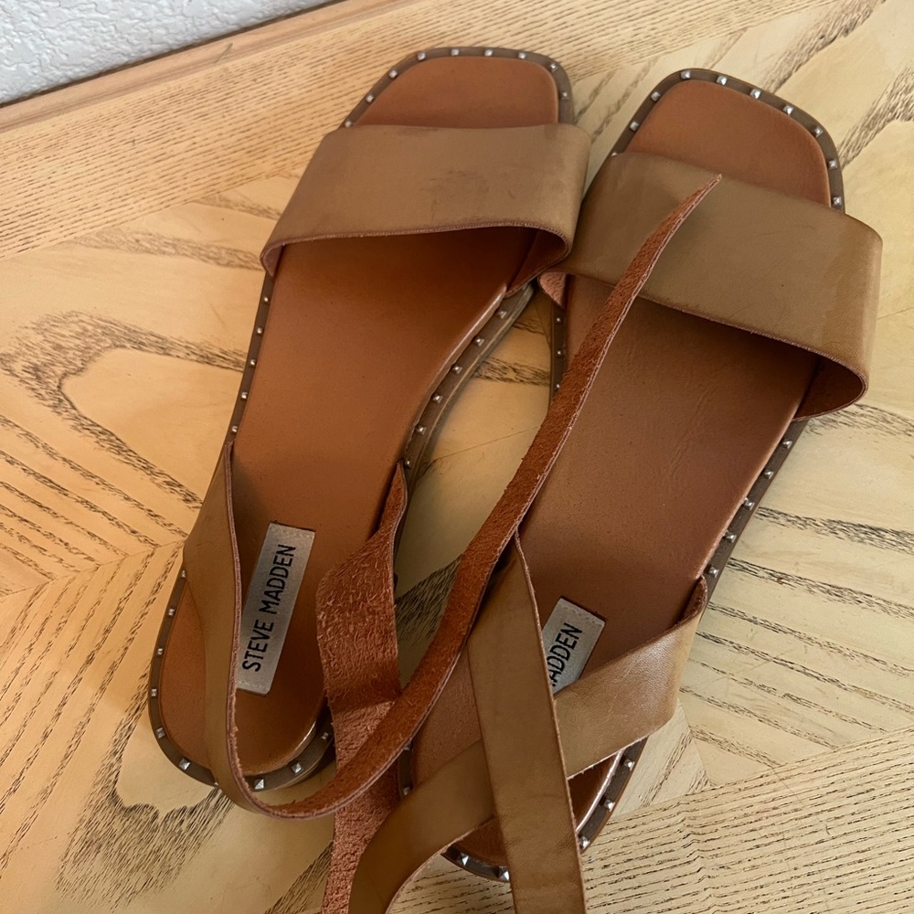 Steve Madden ankle strap sandal used